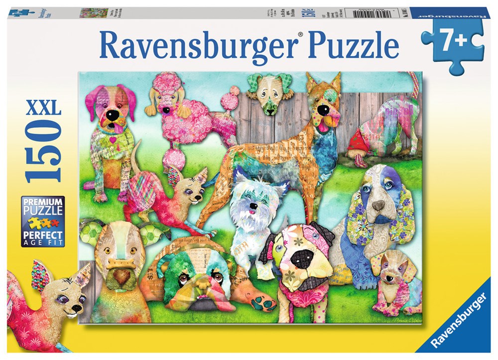 150pc Patchwork Pups Puzzle