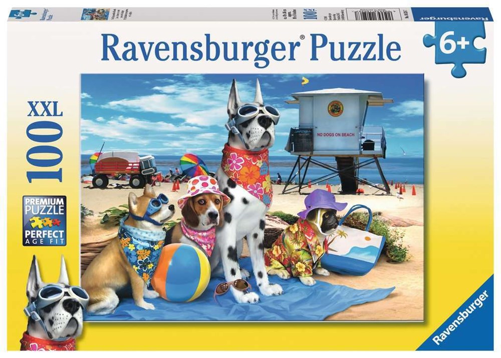 100pc No Dogs on the Beach Puzzle