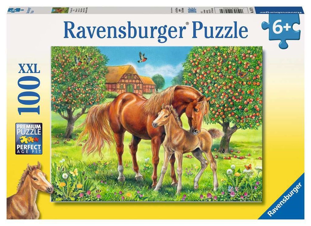 100pc Horses in the Field Puzzle