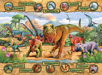 100pc Dinosaurs Puzzle