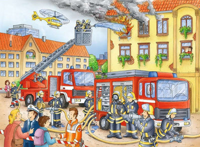 100pc Fire Brigade Puzzle