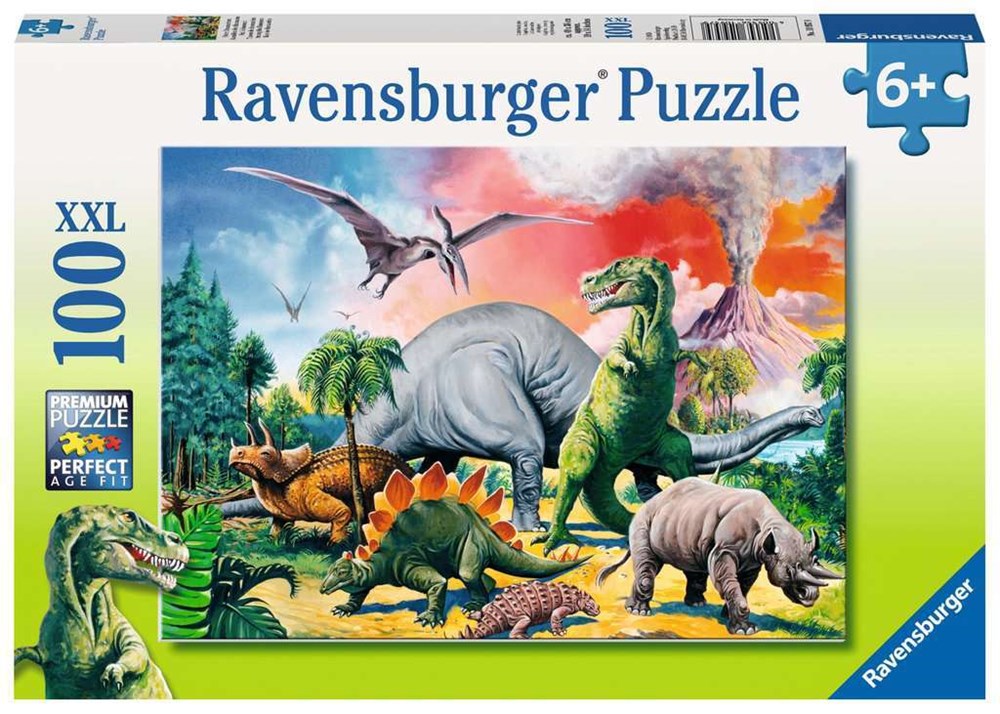 100pc Among the Dinosaurs Puzzle