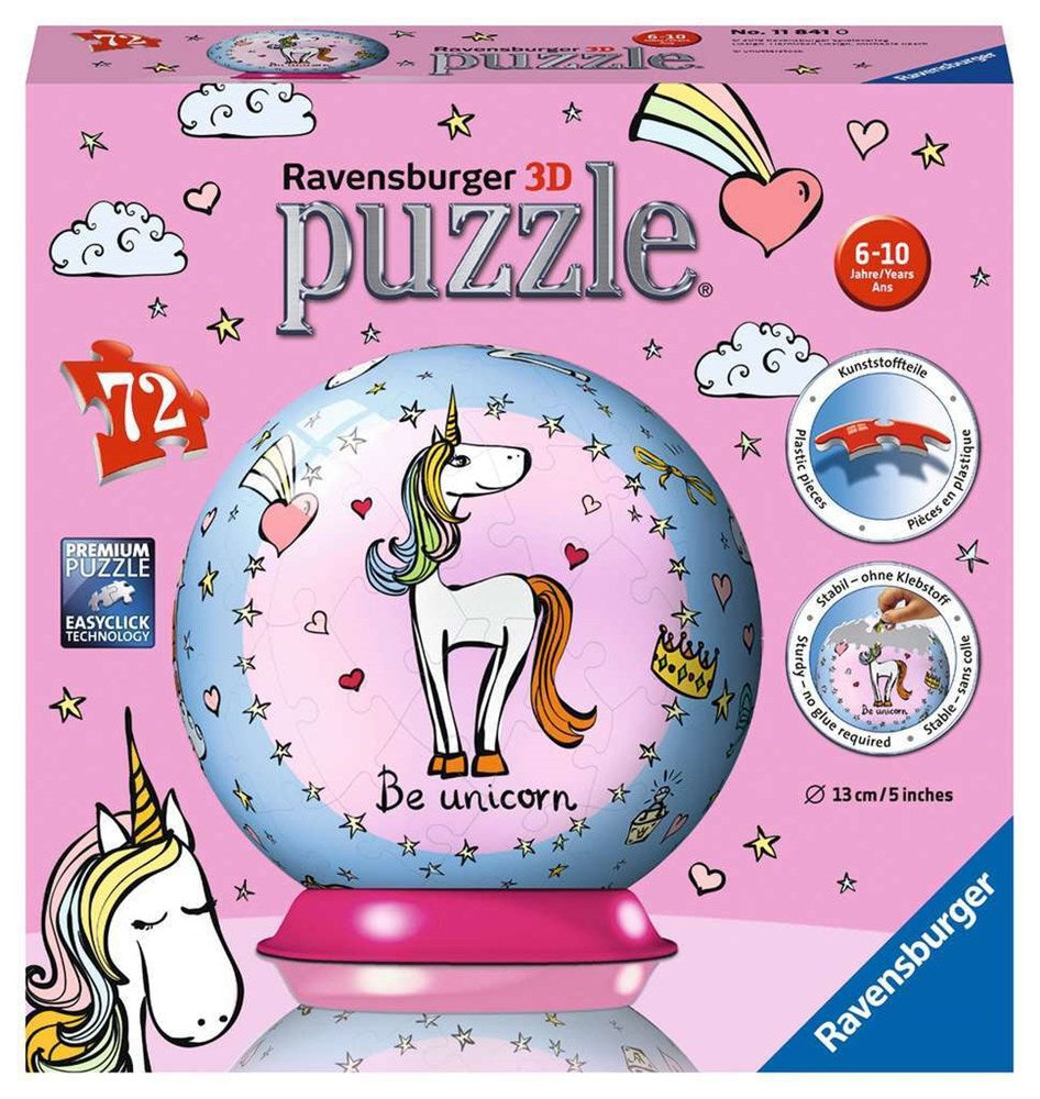 72pc Unicorn Puzzleball