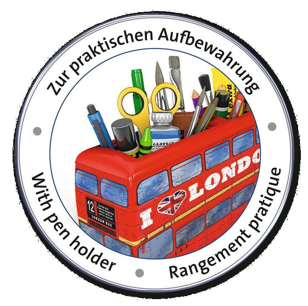 216pc 3D London Bus