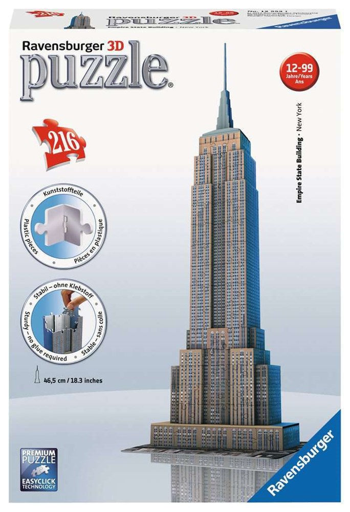 216pc Empire State Building 3D Puzzle