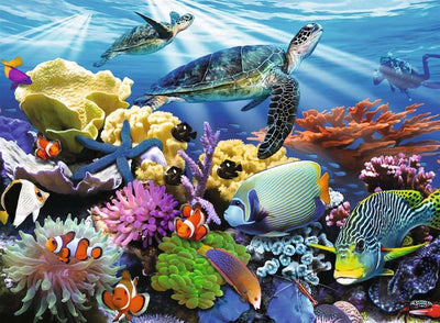 200pc Ocean Turtles Puzzle