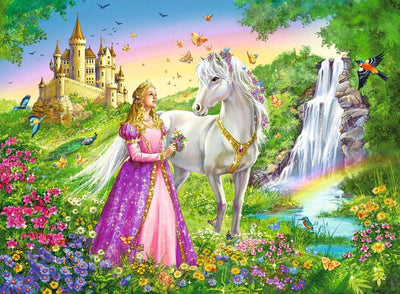 200pc Princess with Horse Puzzle