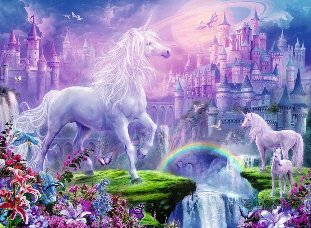 100pc Unicorn Kingdom Glitter