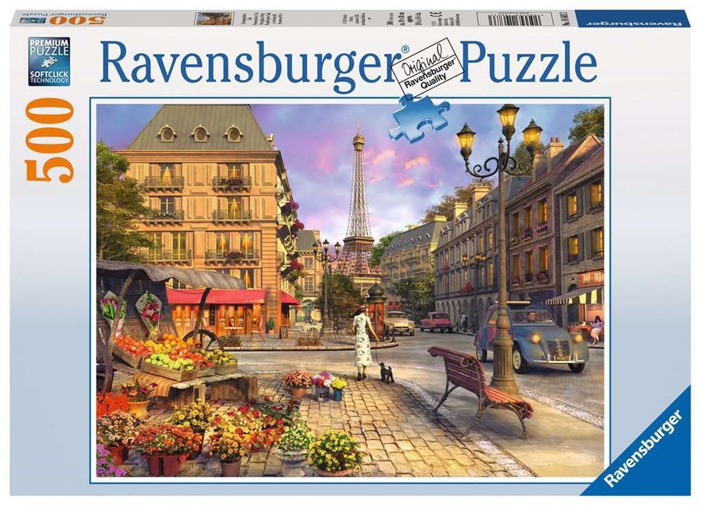 500pc A Walk Through Paris Puzzle