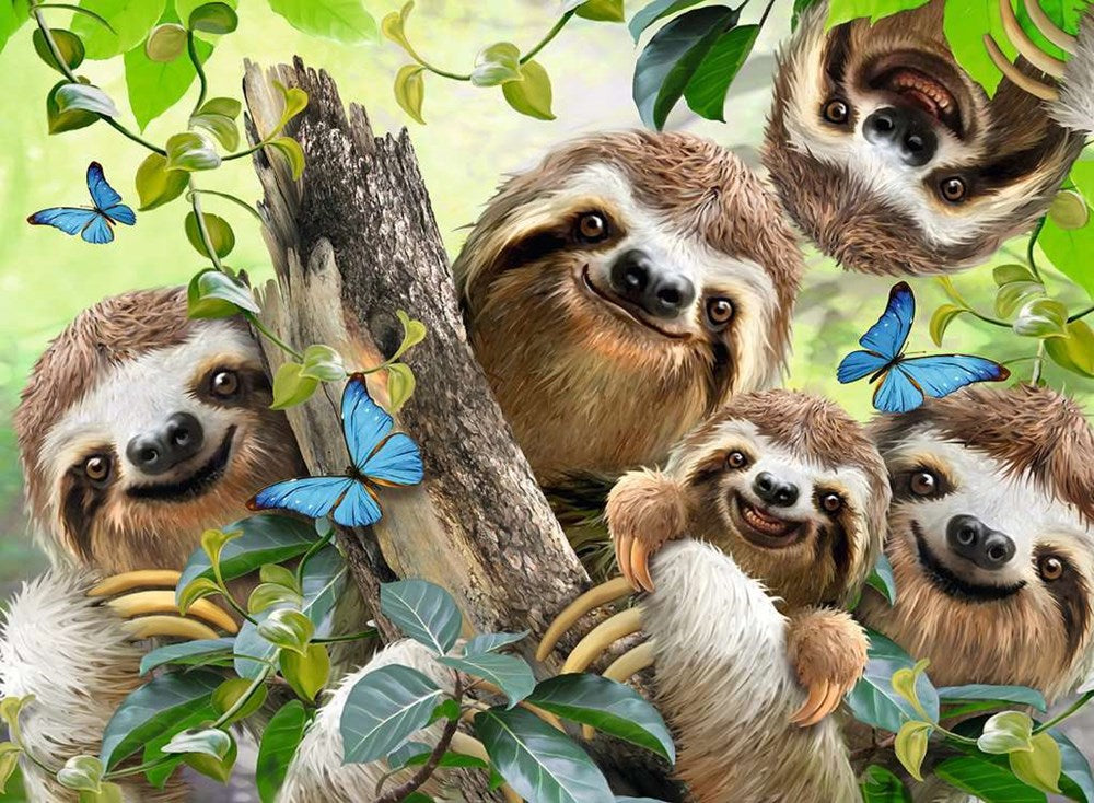 500pc Sloth Selfie Puzzle
