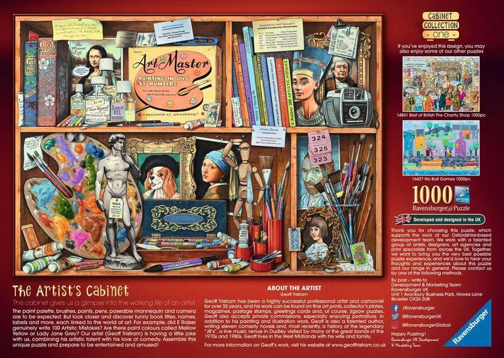 1000pc The Artists Cabinet
