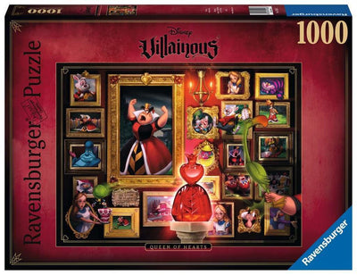 1000pc Villainous Queen of Hearts Puzzle