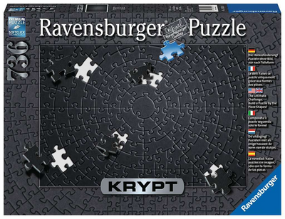 736pc KRYPT Black Puzzle