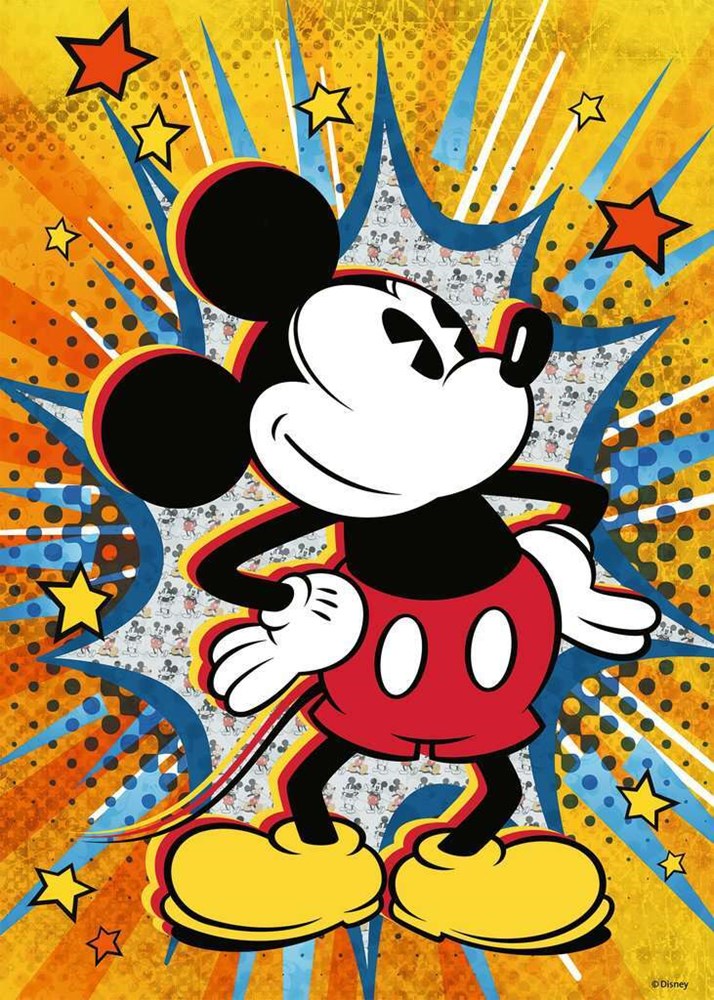 1000pc Disney Retro Mickey Puzzle
