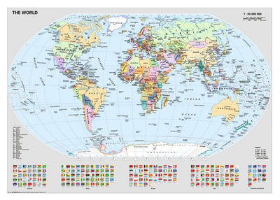 1000pc Political World Map Puzzle