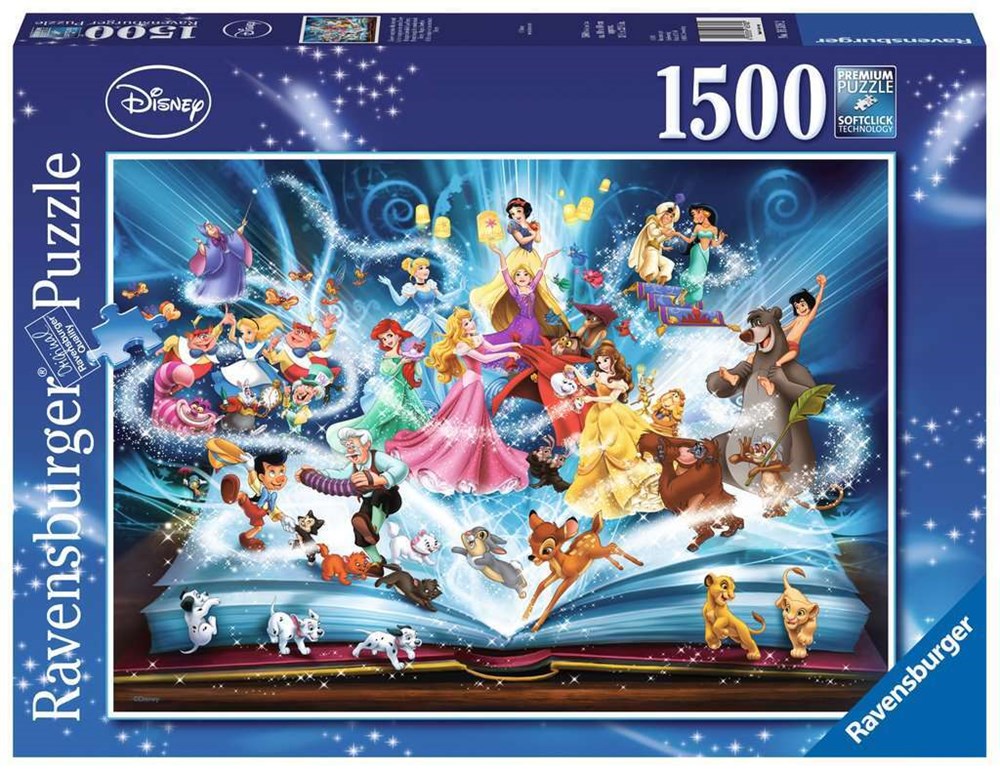 1500pc Disney Magical Storybook Puzzle