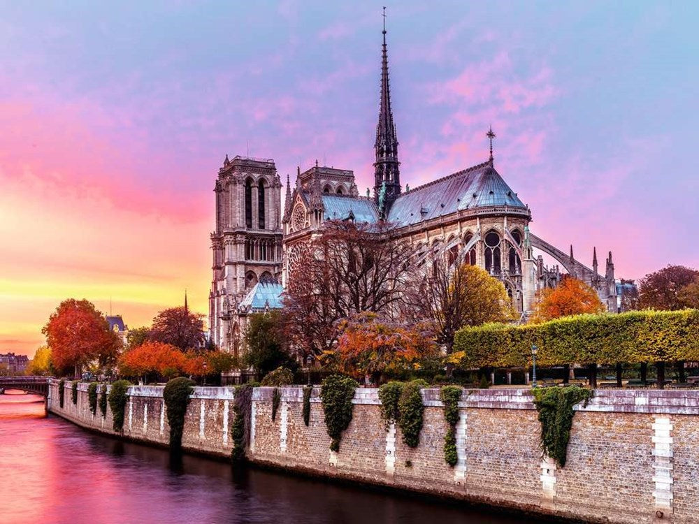 1500pc Picturesque Notre Dame Puzzle