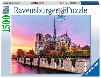 1500pc Picturesque Notre Dame Puzzle