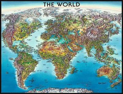 2000pc World Map