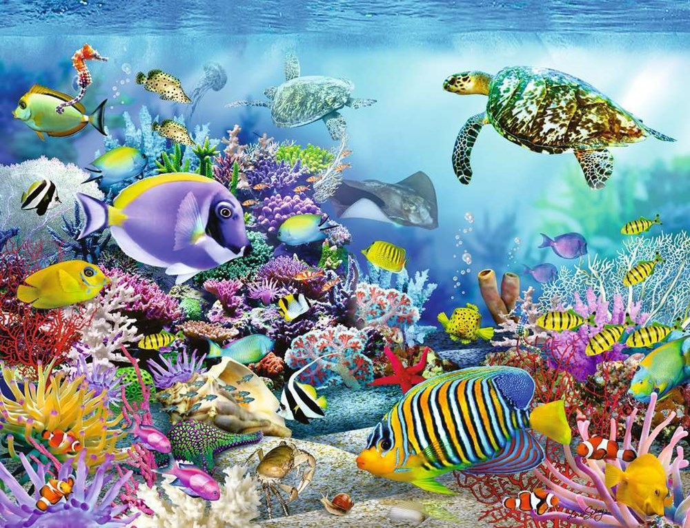 2000pc Coral Reef Majesty Puzzle