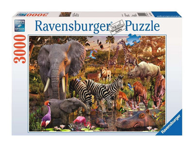 3000pc African Animal World Puzzle