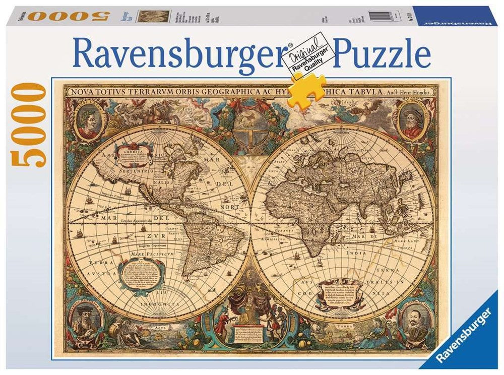 5000pc Historical World Map Puzzle