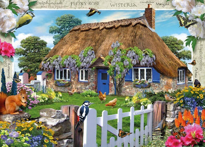 1000pc Wisteria Country Cottage