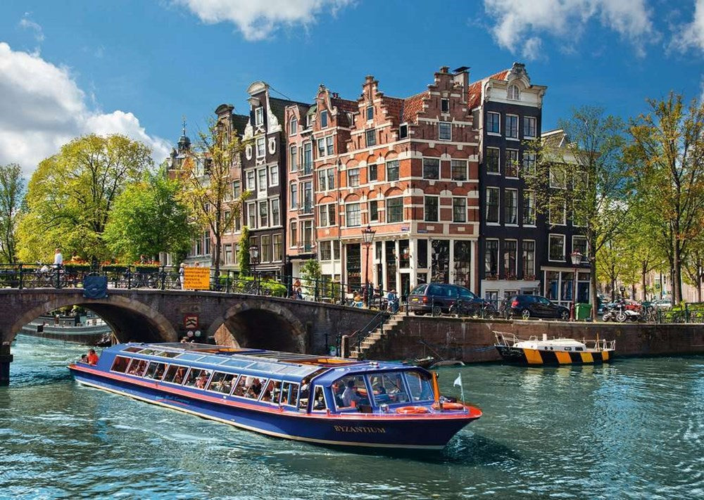 1000pc Canal Tour in Amsterdam Puzzle