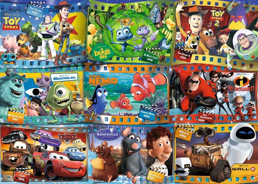 1000pc Disney Pixar Movies 1 Puzzle