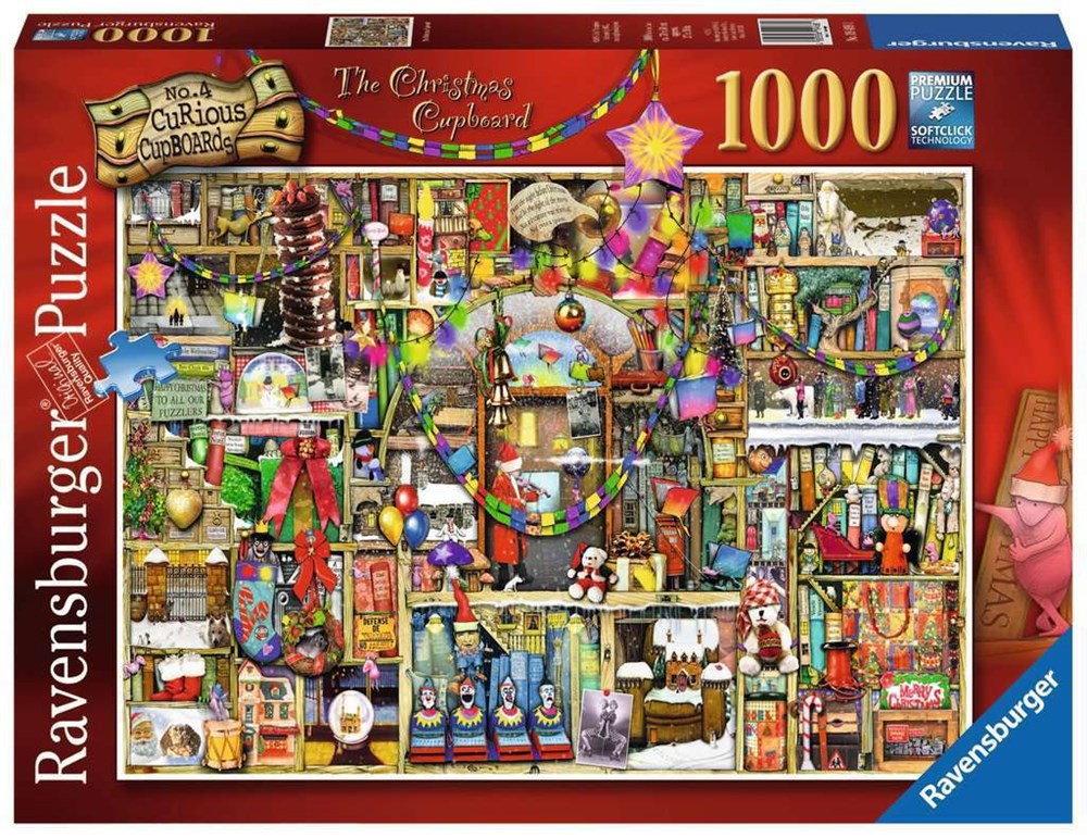 1000pc No4 Christmas Cupboard Puzzle