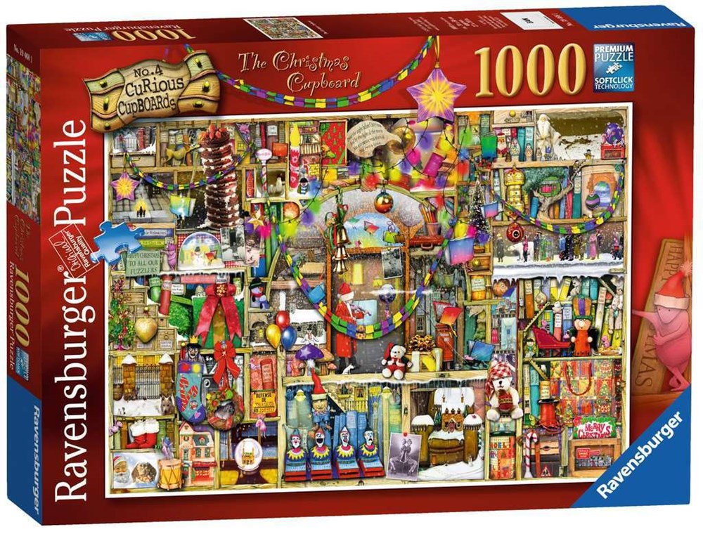 1000pc No4 Christmas Cupboard Puzzle