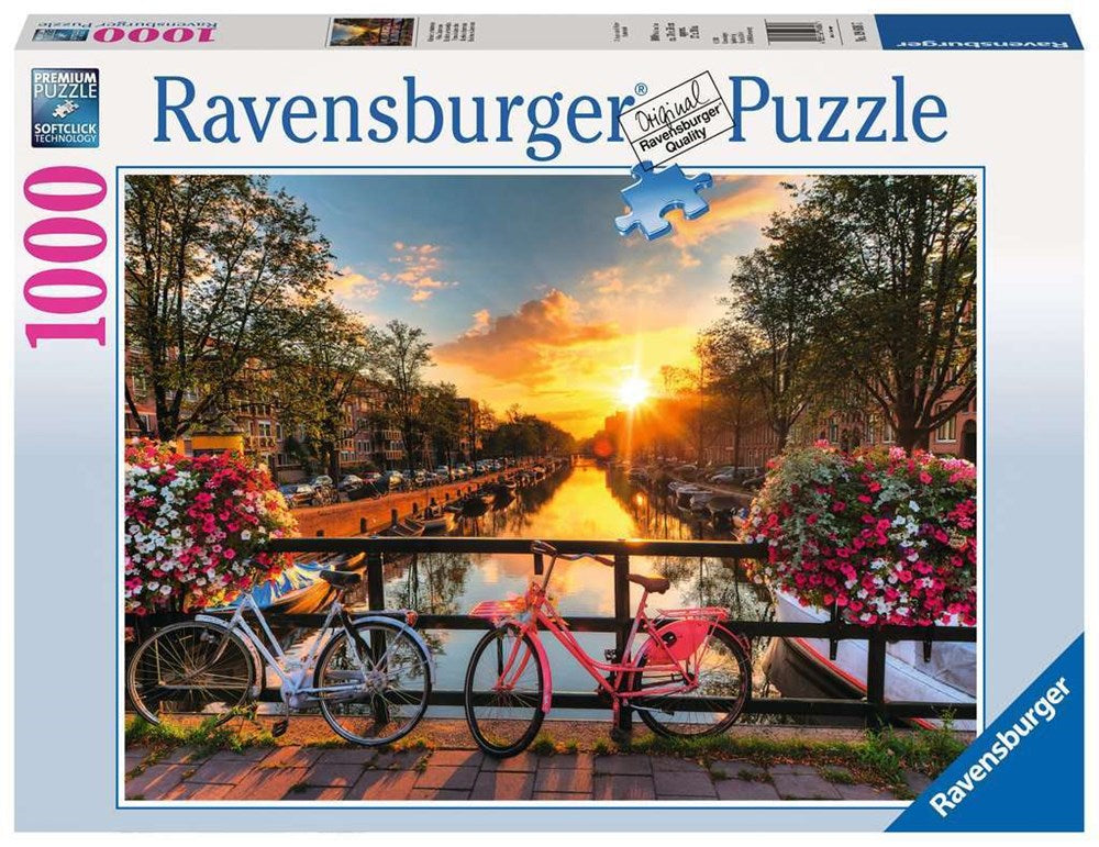 1000pc Bicycles in Amsterdam Puzzle