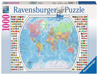 1000pc Political World Map Puzzle