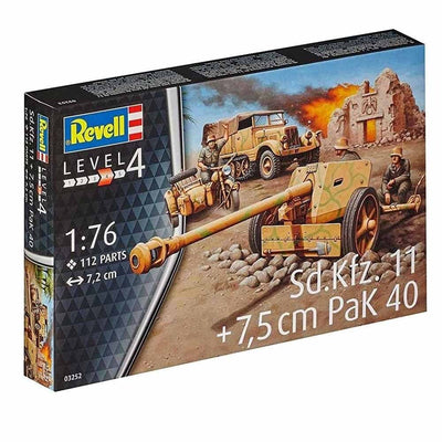 Revell - 1/76 Sd.Kfz.11 + 7.5cm PaK 40