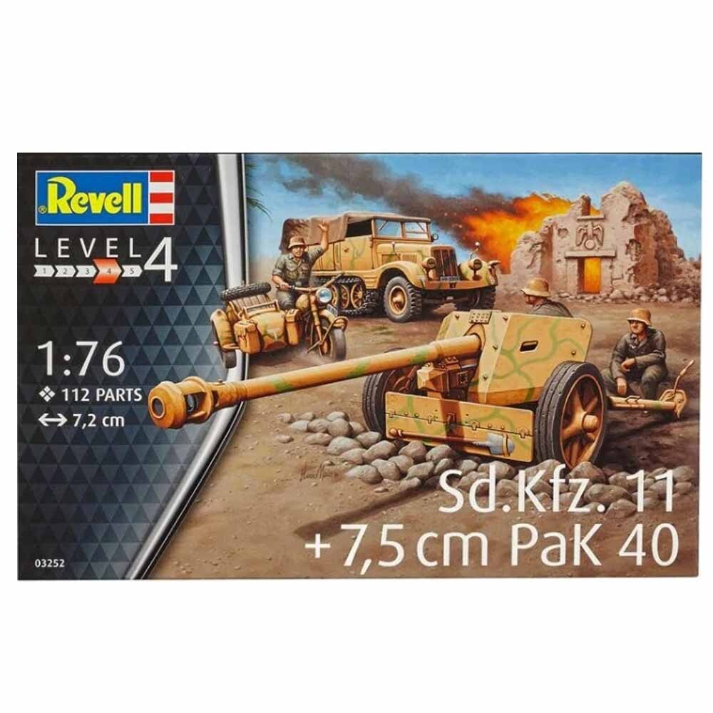 Revell - 1/76 Sd.Kfz.11 + 7.5cm PaK 40