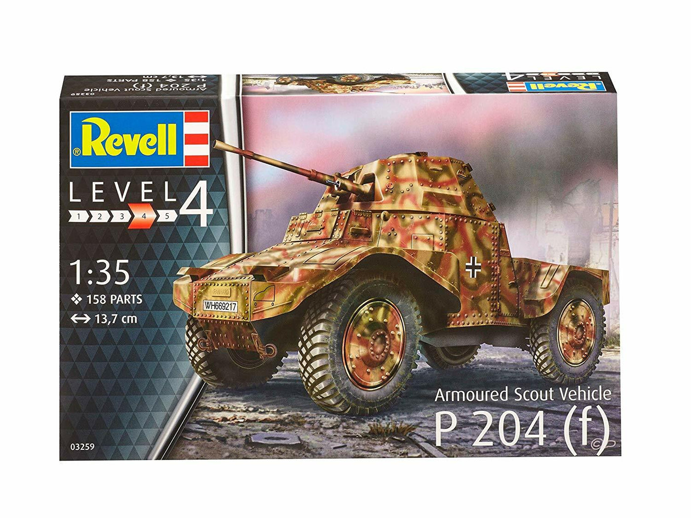 Revell - 1/35 Armoured Scout Vehicle P 204 (f)