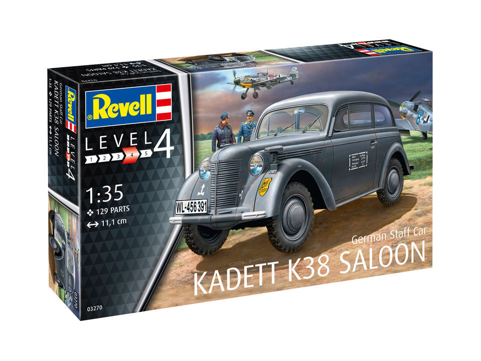 Revell - 1/35 German Staff Car Kadett K38 Saloon