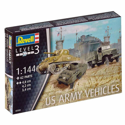 Revell - 1/144 WWII US Army Vehicles