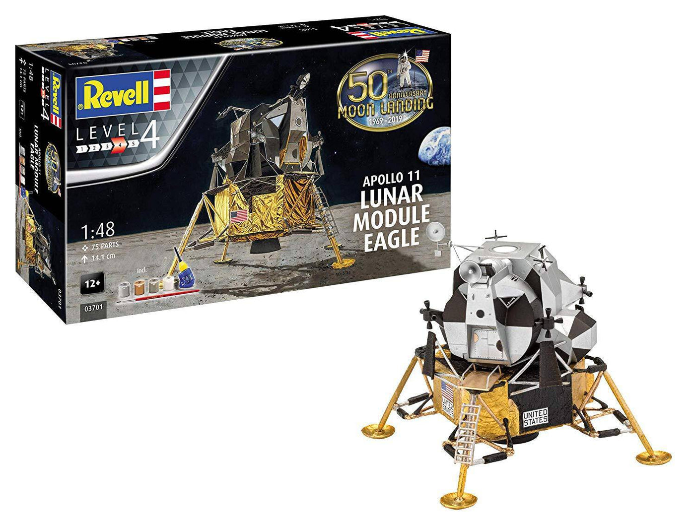 Revell - 1/48 Apollo 11 Lunar Module "Eagle" (50th Anniversary Moon Landing)