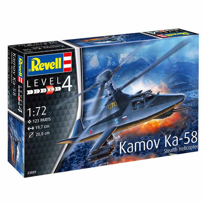 1/72 Kamov Ka58 Stealth Helicopter