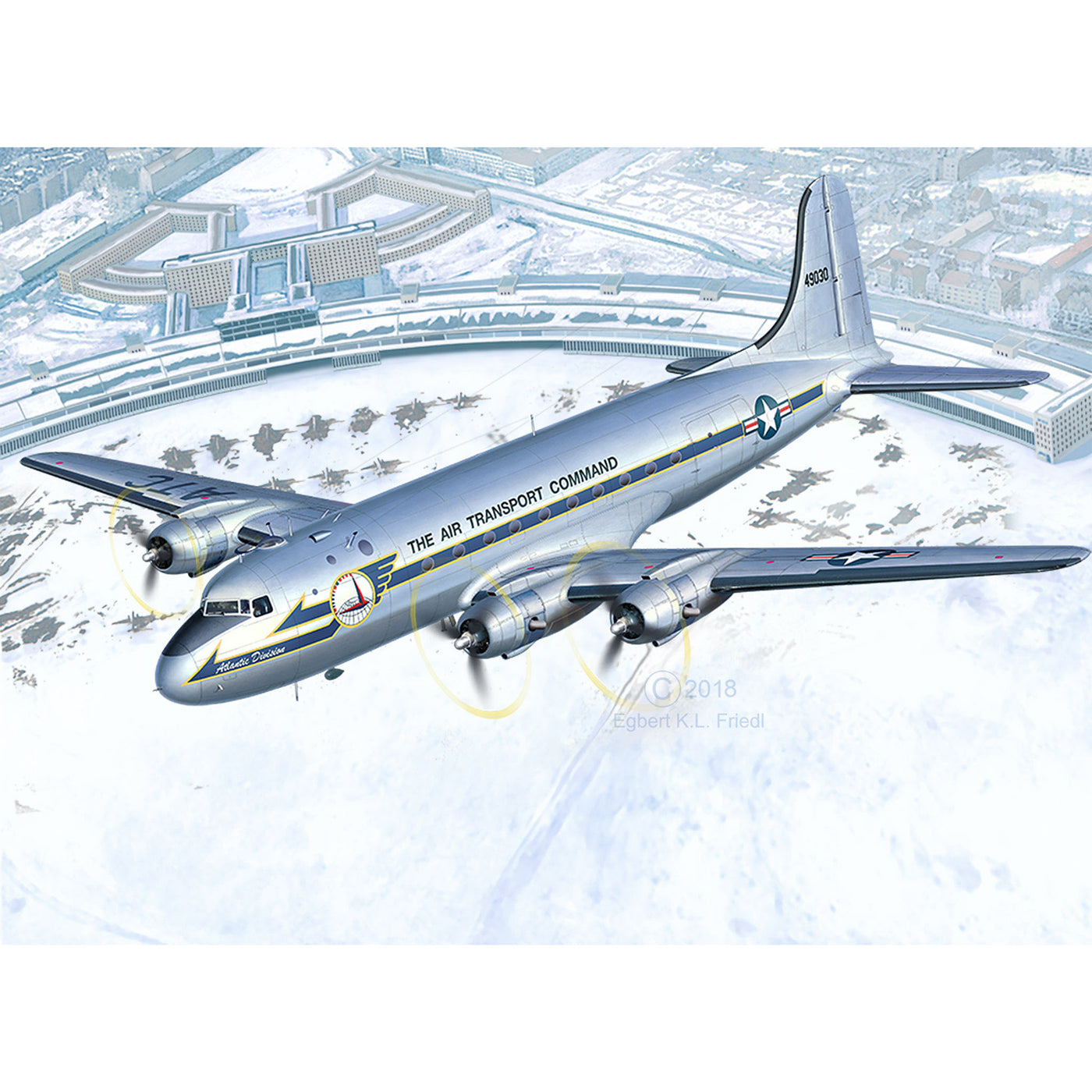 Revell - 1/72 C-54D Berlin Airlift (Limited  Edition)