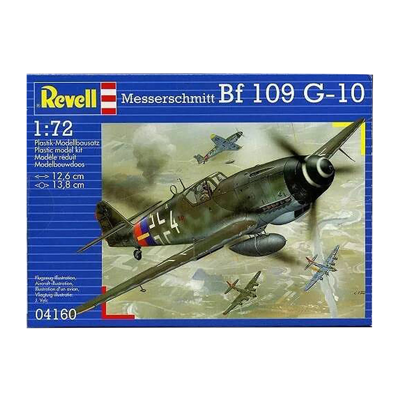 Revell - 1/72 Messerschmitt Bf109G-10
