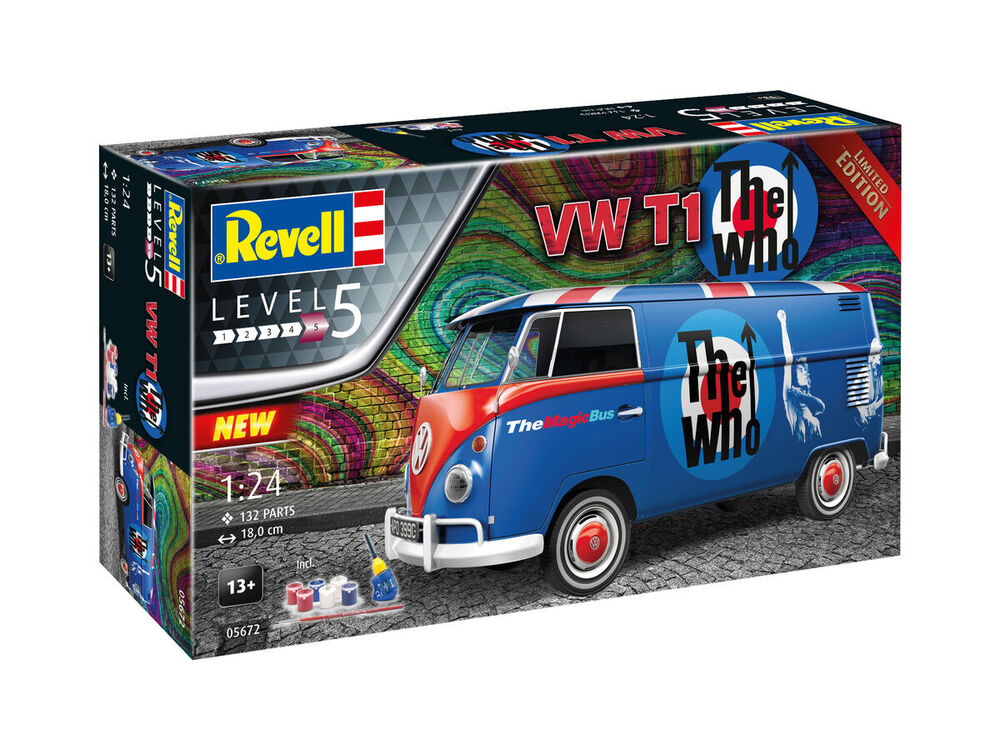 05672 1/24 Gift Set VW T1   The Who