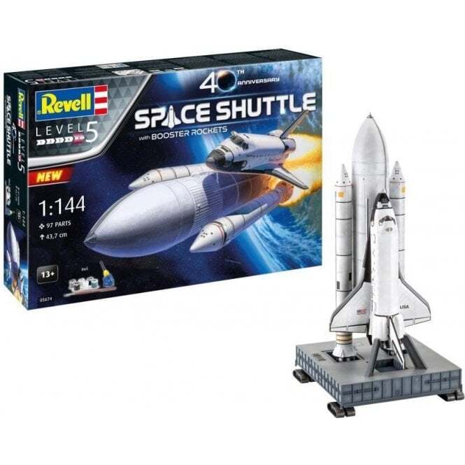 1/144 Gift Set Space Shuttle and Booster Rockets 40th Anniversary