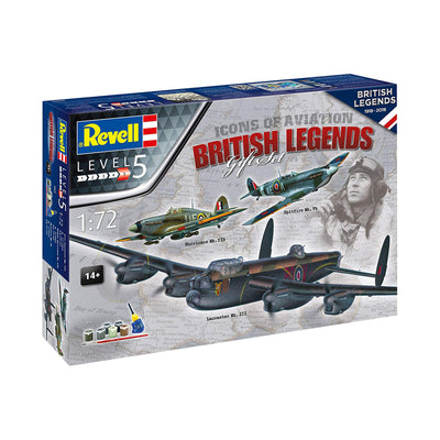 Revell - 1/72 British Legends Gift Set
