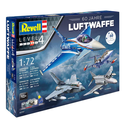Revell - 1/72 60th Anniversary Luftwaffe Gift  Set
