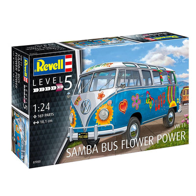 Revell - 1/24 VW T1 Samba Bus "Flower Power"