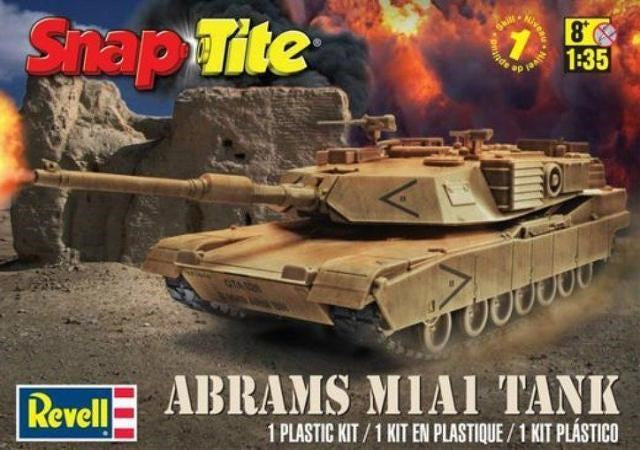 1/35 Snap Tite/ Abrams M1A1 Tank