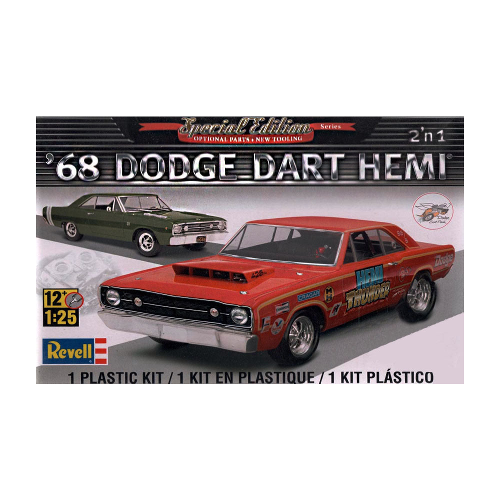 1/25 1968 Dodge Dart Hemi 2in1