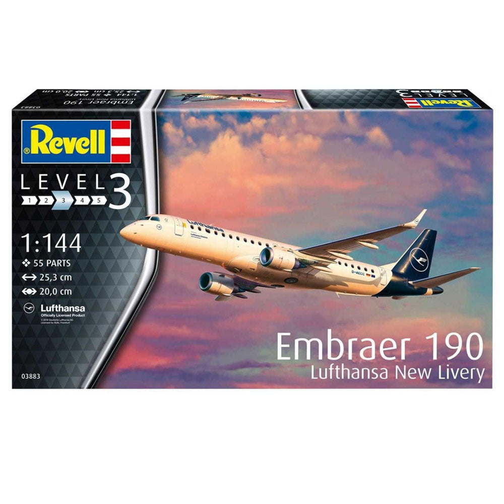 1/144 Embraer 190 Lufthansa New  Livery Model Set